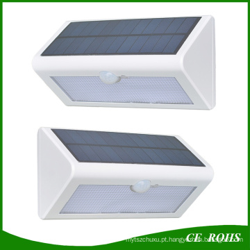 Luz exterior impermeável solar da parede do diodo emissor de luz da luz solar impermeável brilhante do jardim 38LED com multi modo do sensor